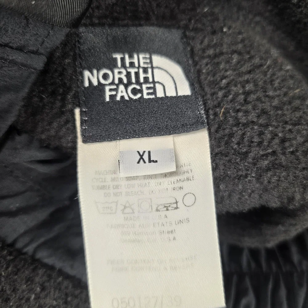 The North Face‎ Pants Mens 37x32 XL Black Fleece Sweatpants Zip Side Made USA